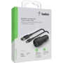 Зарядное устройство Belkin Car Charger 2хUSB 24W Black with Cable USB to USB-C (CCE001BT1MBK): Количество USB-портов 2