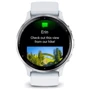 Смарт-часы Garmin Venu 3 Silver Stainless Steel Bezel with Whitestone Case and Silicone Band (010-02784-00): Материал корпуса Армированный волокном полимер / Нержавеющая сталь (Безель)