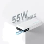 Зовнішній акумулятор Cuktech Power Bank 20000mAh PB200N 55W White: Вбудований кабель USB Type-C