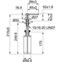 Дозатор для кухонной мойки Franke Comfort 119.0578.745: Производитель Franke Comfort