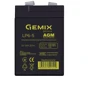 Аккумуляторная батарея Gemix 6V 5Ah AGM (LP6-5)