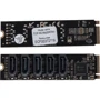 Frime M2 (M Key) to 5 x Sata III JMB585 (ECF-M2.Mto5SATAIII): Тип Плата расширения