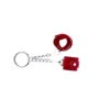 Брелок Наручники Красный