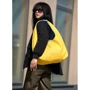 Женская сумка хобо Sambag HOBO L желто-голубая (53300128)