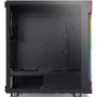 Корпус Thermaltake H200 TG RGB (CA-1M3-00M1WN-00): Материал передней панели пластик