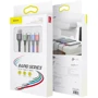 Кабель Baseus USB Cable to Micro USB/Lightningx2/Type-C Fast 4-in-1 3.5A 1.2M Black (CA1T4-A01) фото 15