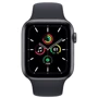 Apple Watch SE 44mm GPS+LTE Space Gray Aluminum Case with Midnight Sport Band (MKRR3): Размер 44mm