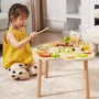 Дерев'яний столик Viga Toys Ферма (44657): Розмір, см 45х45х42.2