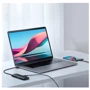 Адаптер Baseus Adapter Lite Series USB-C to 4хUSB3.0+USB-C Black (WKQX030301) фото 11