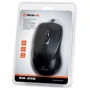Мышь REAL-EL RM-290, USB, black: Интерфейс подключения проводная USB
