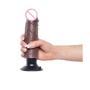 Вибратор Pipedream Vibrating King Cock 6", 15.4x4.8 см, коричневый