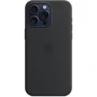 Чехол для iPhone Apple iPhone 15 Pro Max Silicone Case with MagSafe - Black (MT1M3ZM/A): Цвет черный