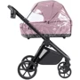Универсальная коляска 2 в 1 Carrello Omega Plus CRL-6540 Galaxy Pink (CRL-6540 Galaxy Pink): Материал колес резина
