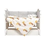 Комплект постельного белья Twins Fluffy Puffy Umbrella серый/желтый (4076-TFP-1005U)