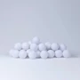 Гирлянда Cotton ball lights на 10 шаров 2,7м, White