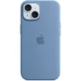 Чехол для iPhone Apple iPhone 15 Silicone Case with MagSafe - Winter Blue (MT0Y3ZM/A)
