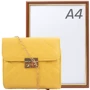 Женская сумка-сэтчел Valiria Fashion желтая (4DETBI2234-3): Застежка Механическая