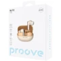 Наушники Proove Blitz TWS with ANC Beige: Тип конструкции вакуумные