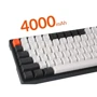 Клавиатура Keychron K2 84 keys, Aluminum Frame Hot-Swap Gateron RGB, Red (K2C1H_KEYCHRON): Количество клавиш 84