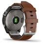 Смарт-часы Garmin Fenix 7 Sapphire Solar Titanium with Chestnut Leather Band (010-02540-31) фото 9