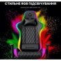 Кресло для геймеров Gamepro Hero RGB Black (GC700) фото 12
