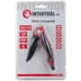 Нож и мультитул INTERTOOL складной, 4 отверточные насадки (HT-0592): Вес, г 200