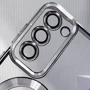 Чехол для телефонов WAVE Metal Color Case with Magnetic Ring Dark Green for Samsung G990 Galaxy S21 FE: Тип накладка на заднюю часть