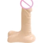 Фаллоимитатор с мошонкой Ballsy Super Cock 6, 13.2x3.5 см
