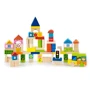 Дерев'яні кубики Viga Toys Місто 75 шт 3 см (50287)