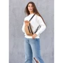Женская поясная сумка Sambag Tirso LCH бежевая (80341026): Фактура Матовая, Гладкая