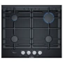 Варочная поверхность газовая Bosch PRP6A6D70R: Расположение панели спереди