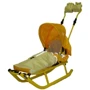Санки Anmar Active (рег.ручка+капюшон+конверт+муфта) желтый