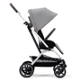 Прогулочная коляска Cybex Eezy S Twist+ 2 SLV Lava Grey с бампером (522001097): Тип коляски Прогулочная
