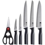 Набор кухонных ножей Bergner 6 предметов BG-8986-MM