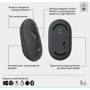 Комплект беспроводной Logitech POP Icon Combo Graphite (920-013156): Количество кнопок 4