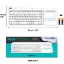 Клавіатура Logitech K400 Plus White UA (920-007146) фото 7