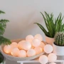 Гирлянда Cotton ball lights на 10 шаров 2,7м, White: Применение Для дома