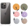 Чехол для iPhone Epic TPU Transparent with Straps Light Pink for iPhone 13 Pro Max: Тип чехла накладка на заднюю часть