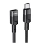 Кабель Hoco Cable USB-C to USB-C U107 Female 3A 1.2m Black