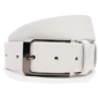 Мужской ремень Borsa Leather белый (V1115FX49-white)