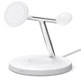 Зарядное устройство Belkin Wireless Charger Base Station MagSafe White (WIZ009VFWH) for iPhone 16 I 15 I 14 I 13 I 12 series and Apple Watch: Особенности Быстрая зарядка, Для Apple Watch, MagSafe