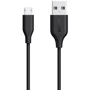 Кабель ANKER USB Cable to microUSB Powerline V3 90cm Black (A8132H12)