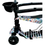 Дитячий самокат X-TREME KS-705-5W KITTY чорний: Кількість коліс 3