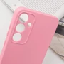 Чохол для телефона TPU Case Getman Liquid Silk Full Camera Pink для Samsung S721 Galaxy S24 FE: Колір розовый
