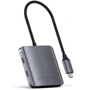 Адаптер Satechi Aluminum Adapter USB-C to 4xUSB-C Space Gray (ST-UC4PHM): Дополнительные разъемы USB-C