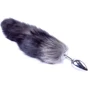 Анальная пробка S с хвостом BOSS of TOYS Boss Series Fox TAIL Black XXL, BS6400097