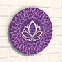 Деревянная картина-раскраска Wortex Woods Мандала Лотус 3 30x30 (3DP30012)
