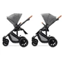 Універсальна коляска 2 в 1 Kinderkraft Prime Gray + MommyBag (KKWPRIMGRMB200): Стать дитини дівчинка, хлопчик