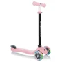 Самокат GLOBBER серии GO UP SPORTY пастельный розовый, до 20/50кг, 1+, 3 колеса с подсветкой: Материал колес полиуретан