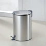 Відро для сміття з педаллю KELA Mats сріблястий 12 л (10643)